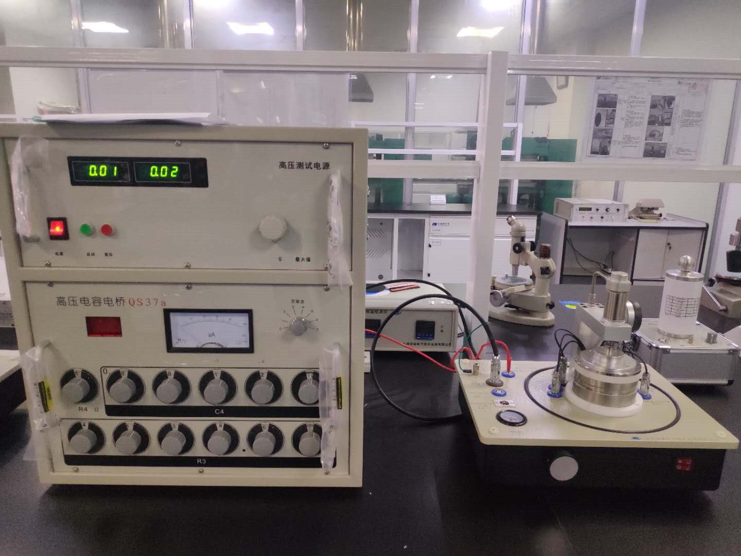 QS37工频高压电桥测试仪工频介电常数介质损耗测定仪的图片