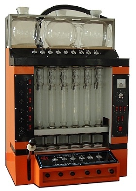 SLQ-6粗纤维测定仪(粗纤维含量测定仪器）的图片