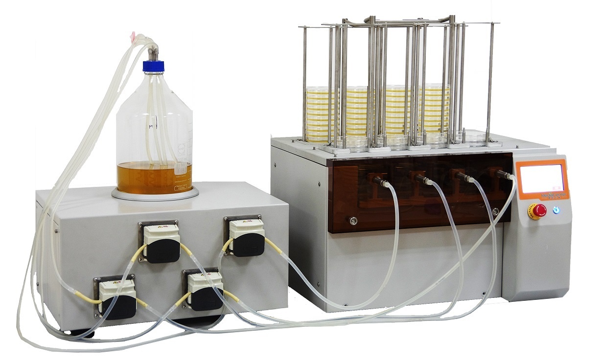 曼森®自动平板培养基倾注仪的图片