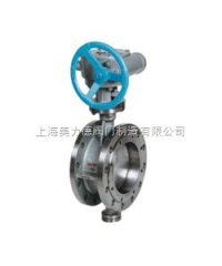 三偏心多层次法兰蝶阀D343H/D343W的图片