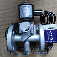 不锈钢防爆法兰电磁阀的图片