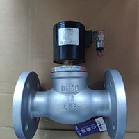 法兰式不锈钢电磁阀的图片