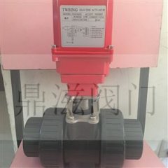 R-5电动UPVC球阀的图片