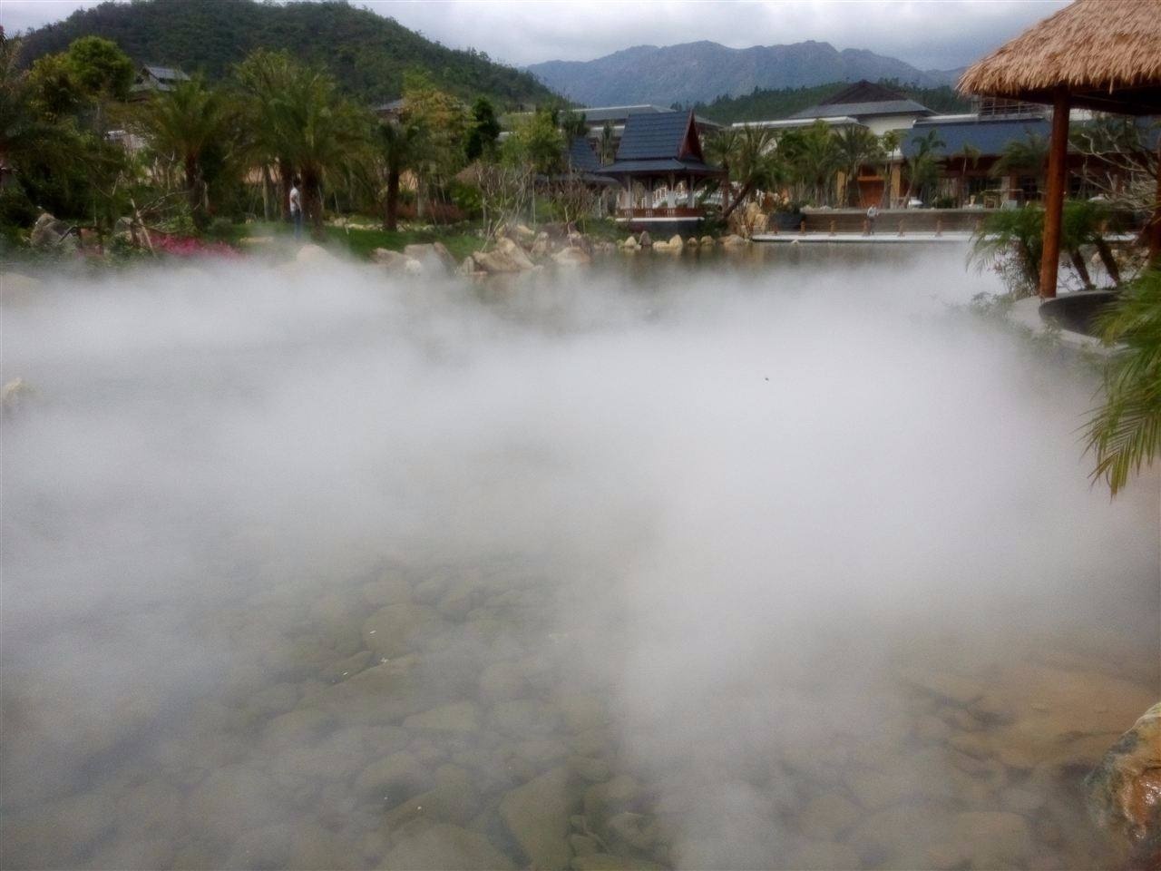 园林景观造雾系统的图片