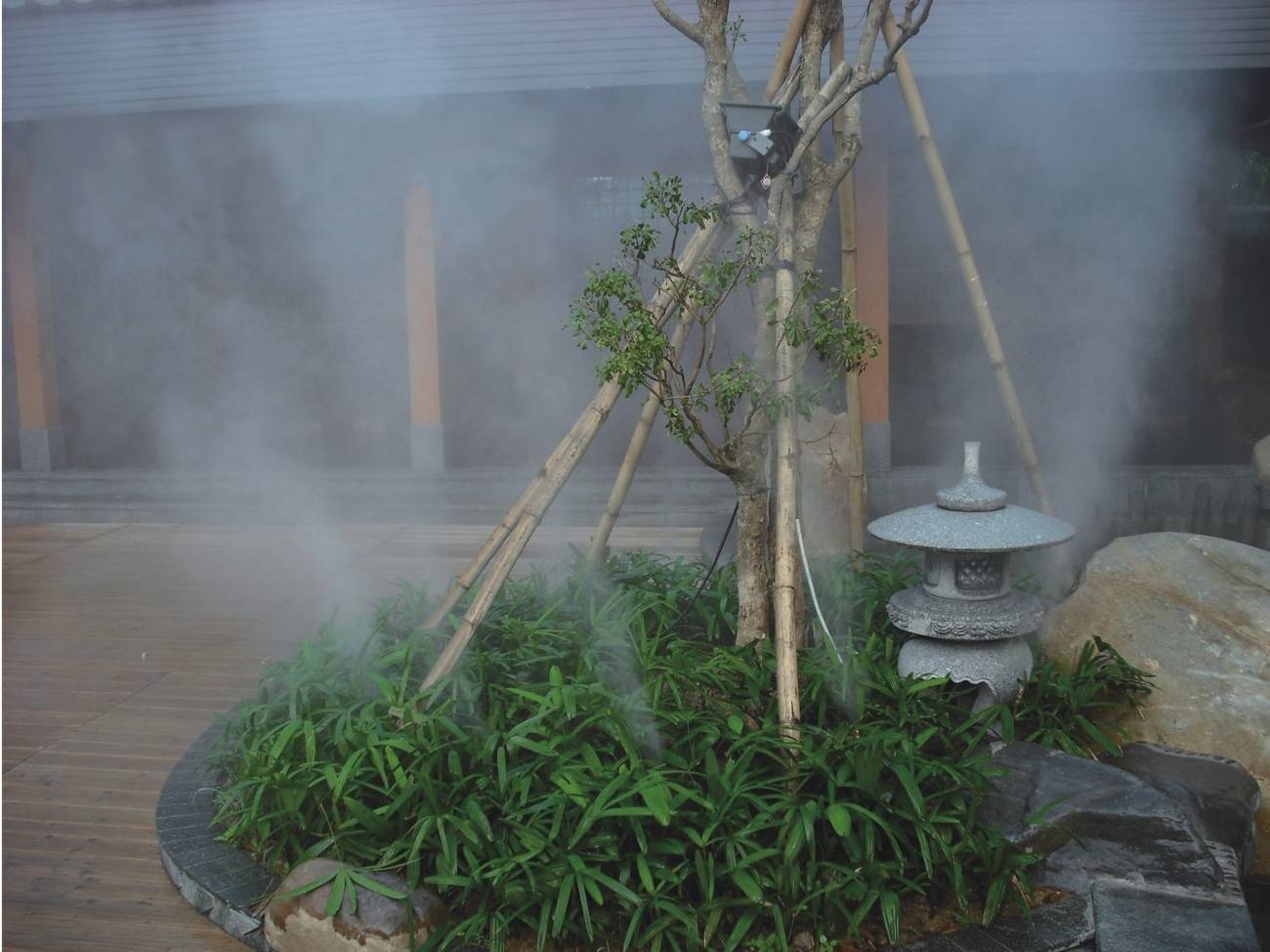 景区人造雾设备郑州的图片