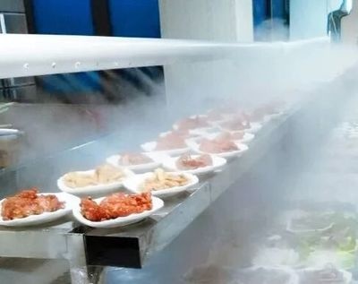 火锅店餐饮保鲜加湿机器的图片