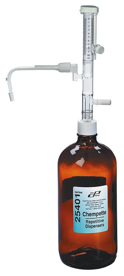 Chempette重复瓶式分液器25401-xx的图片