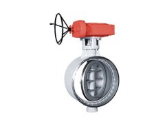 双偏心蝶阀的图片