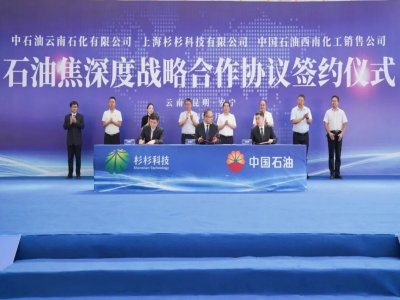 刚刚两大龙头牵手了！将在石油焦领域开展深度合作