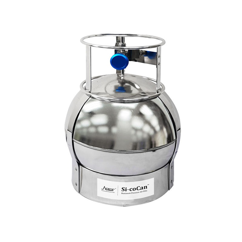 Nutech苏玛罐/空气监测采样罐的图片