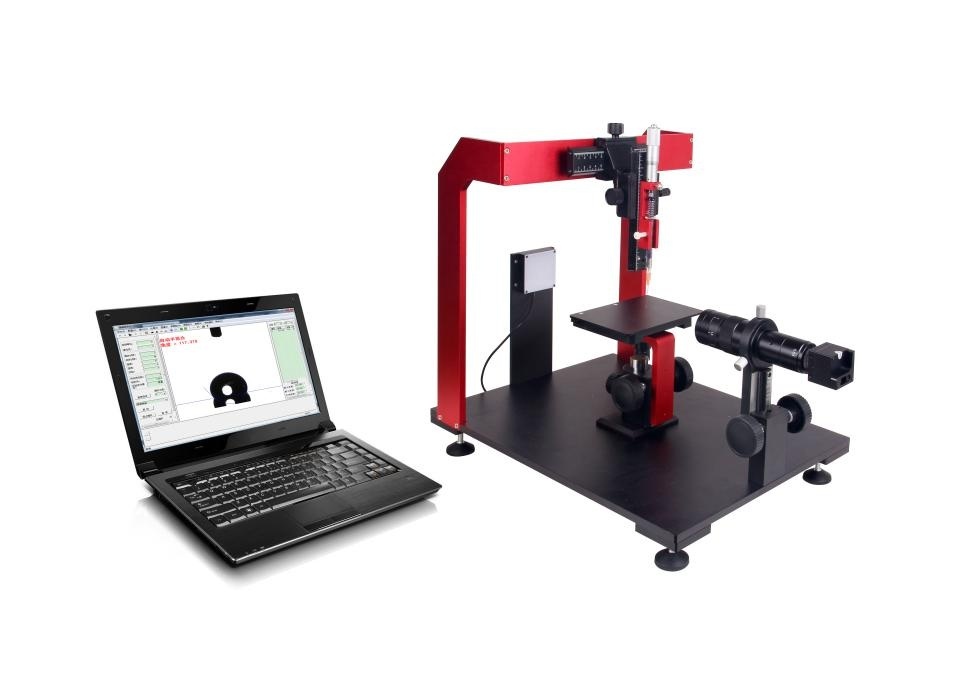 润湿角水滴角测定仪的图片