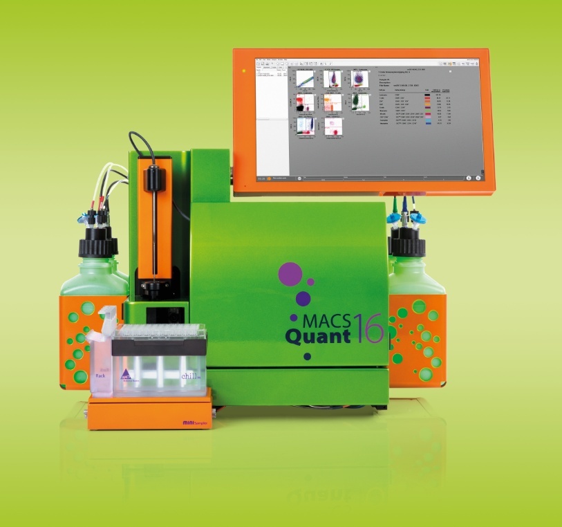 美天旎MACSQuant® Analyzer 16高通量流式细胞仪的图片