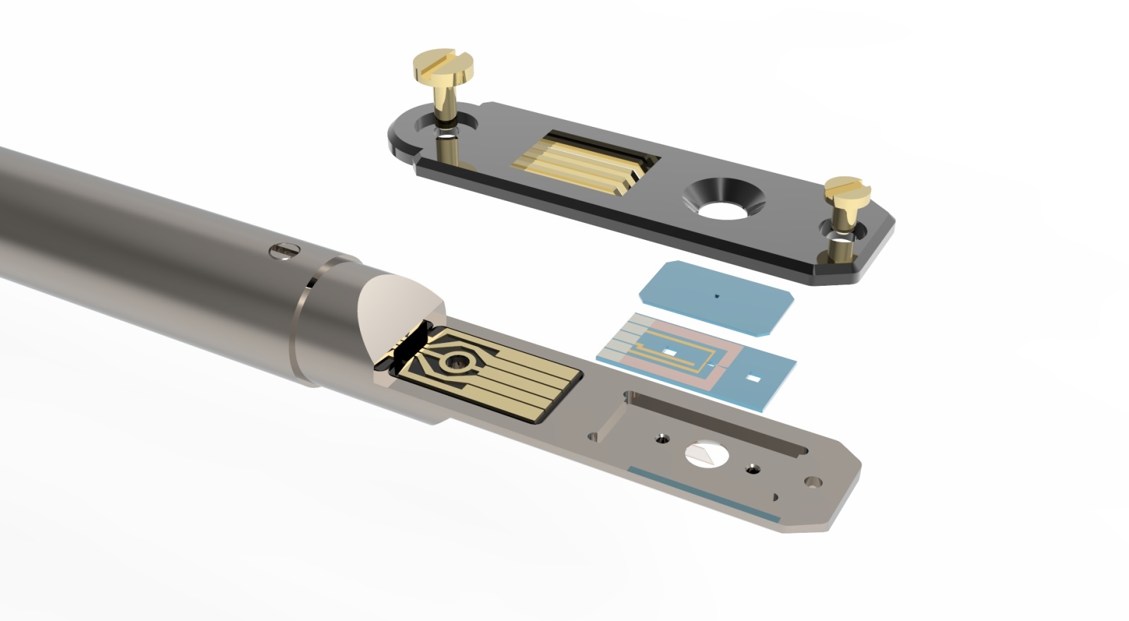 CHIP-NOVA透射电镜原位液体多功能集成样品杆的图片