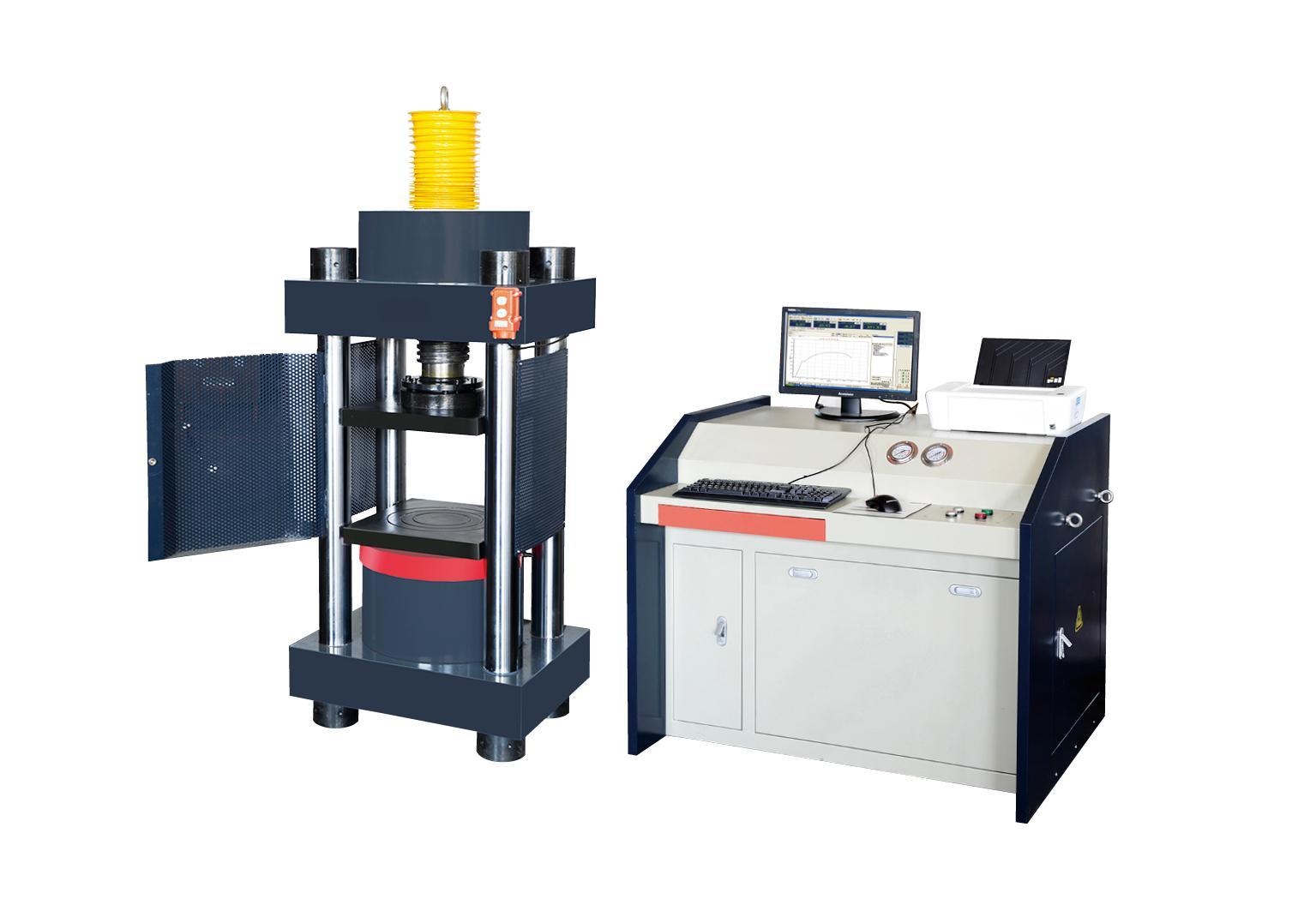 YAW-2000全自动压力试验机的图片