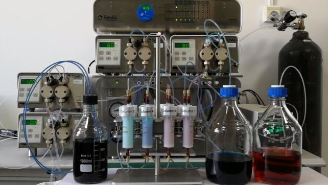 Simulative Moving Bed-模拟移动床色谱系统的图片