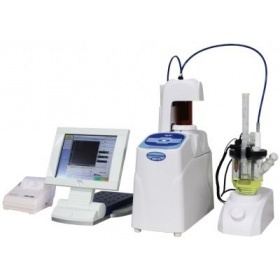 MKH-­700容量法库仑法混合型卡尔费休水分仪的图片