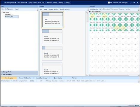 Esco SampleTracker样品管理系统的图片