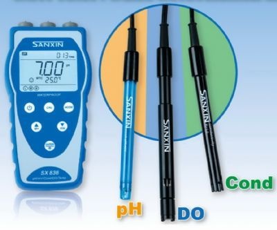 便携式PH/电导率/溶解氧仪的图片