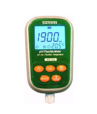 WS100型pH/氟离子浓度计的图片