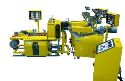 Labtech实验室多层共挤流延膜机的图片