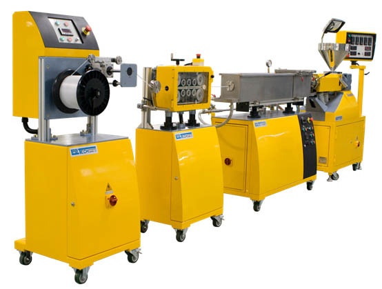 Labtech实验室管材挤出线的图片