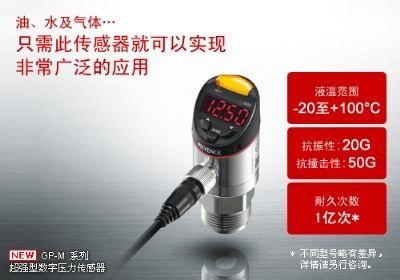 GP-M系列超强型数字压力传感器的图片