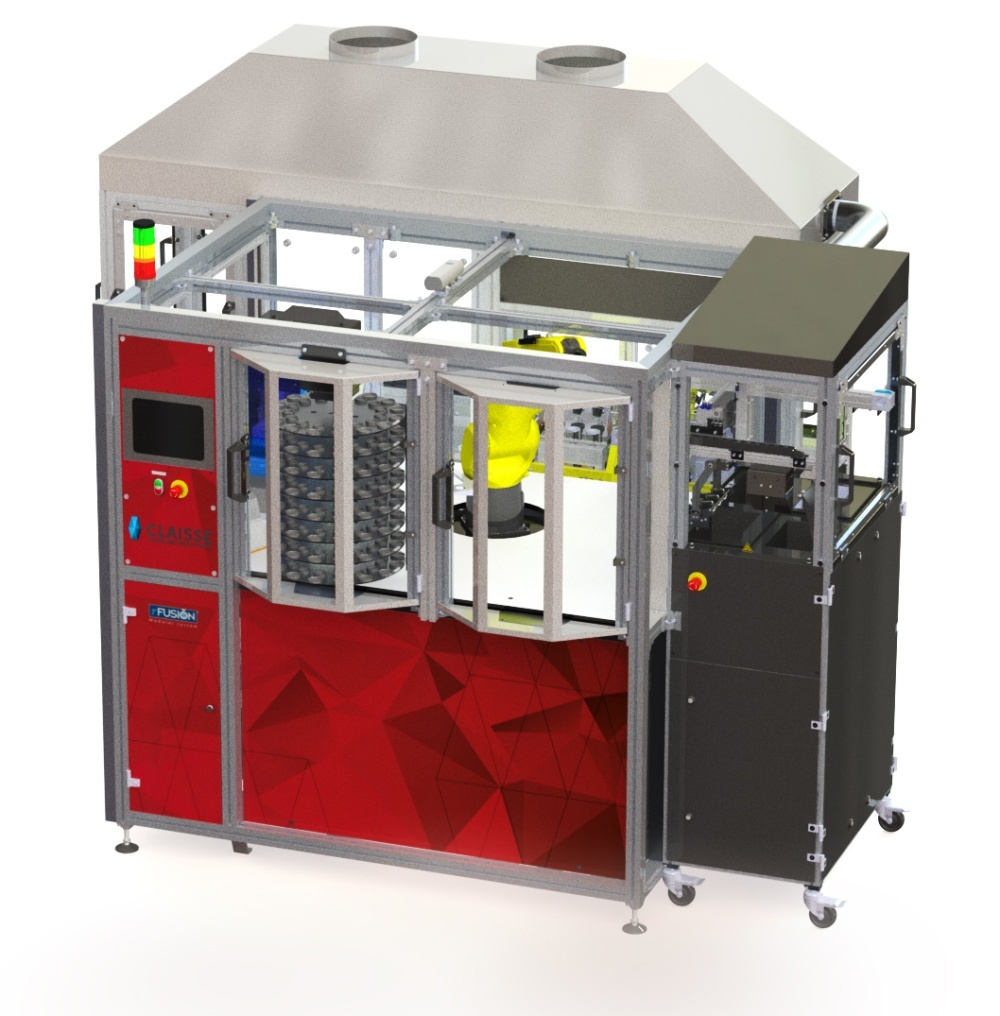 XRF样品熔融制备全自动生产线的图片