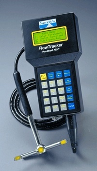 手持式流速流量测量仪FlowTracker ADV的图片