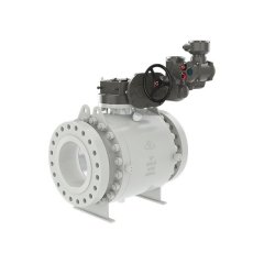 锻钢管线固定球阀的图片