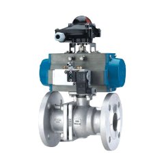 浮动式O型球阀的图片