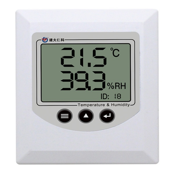 壁挂液晶温湿度传感器建大仁科RS-WS-N01-5-LCD的图片