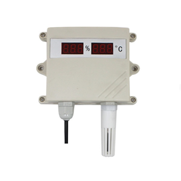 数显管道式温湿度变送器建大仁科RS-WS-N01-SM的图片