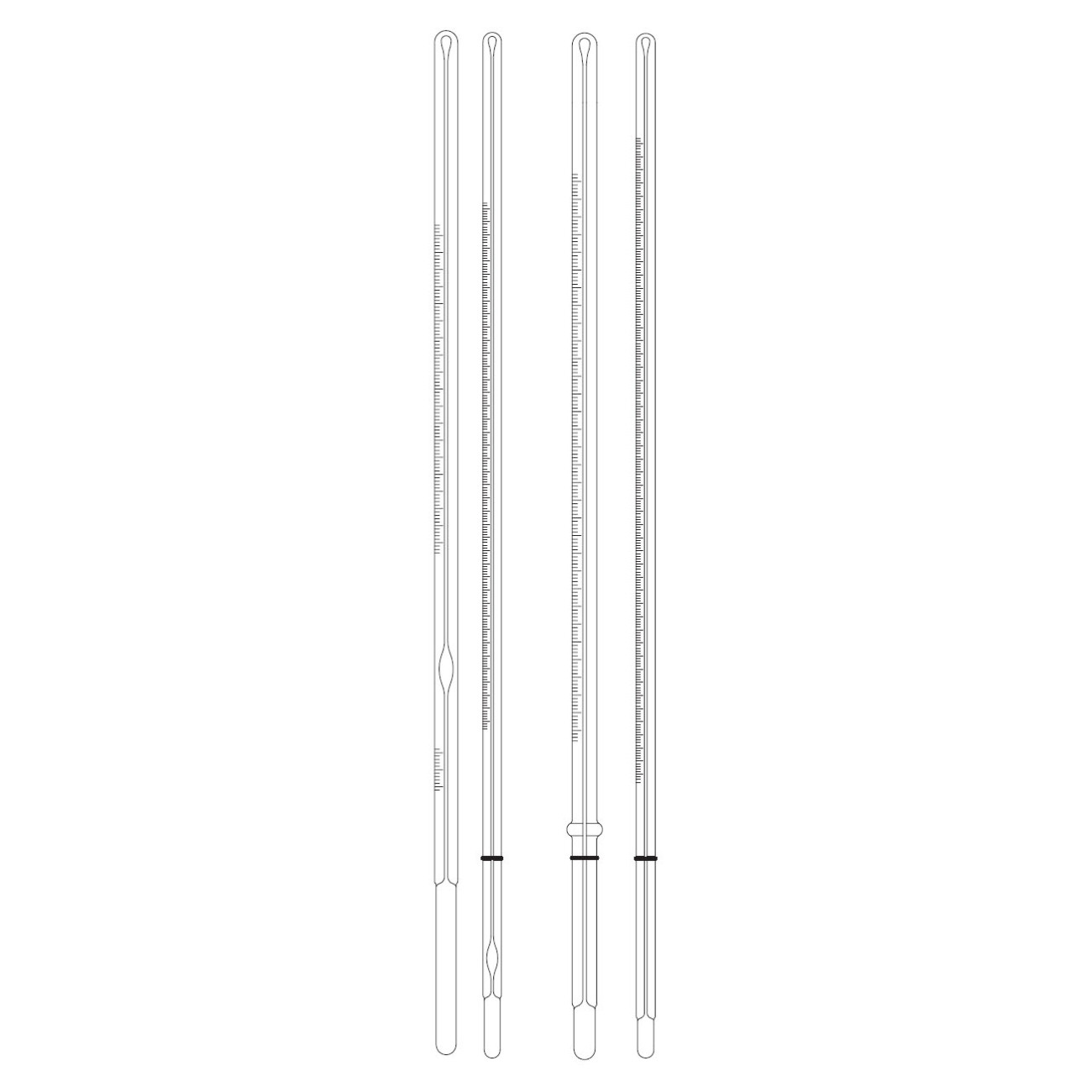 Chemtron STEMFORM精密实验室温度计的图片
