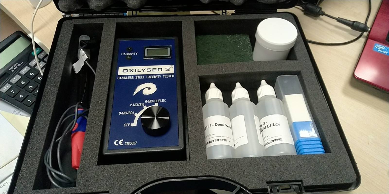 原装荷兰进口不锈钢钝化测试仪OXILYSER3的图片