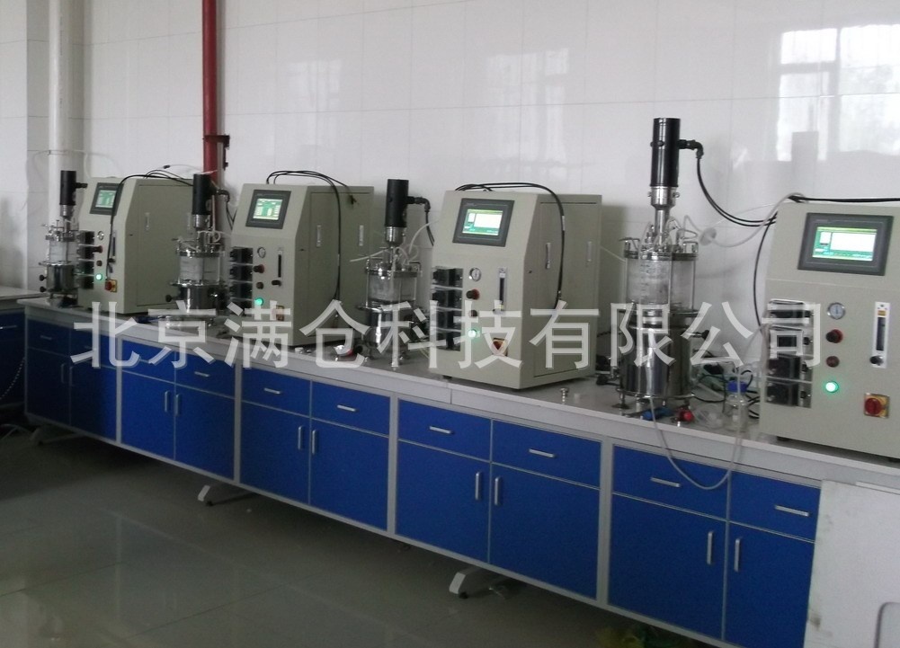 3L玻璃发酵罐实验室发酵罐全自动发酵罐液体的图片