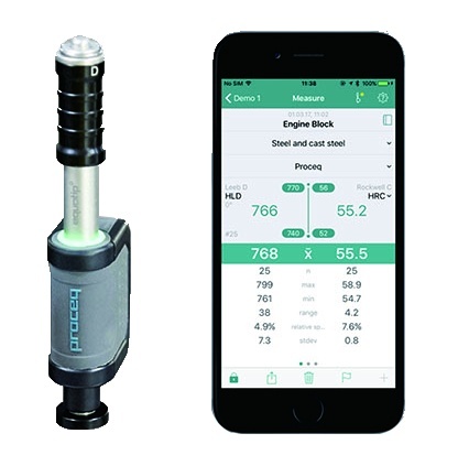 Equotip Live Leeb D便携硬度计的图片