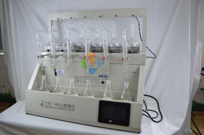 全自动称重蒸馏仪JTZL-6实验室蒸馏装置仪器的图片