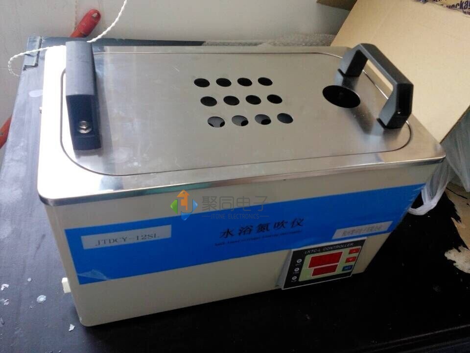 水浴氮气浓缩仪JT-DCY-36SL采用PID技术高温报警的图片