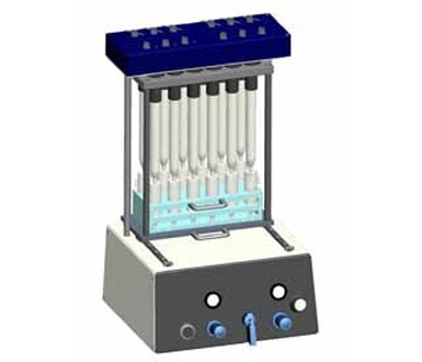 SPE-CLEANER-M12正压型柱层析净化装置的图片