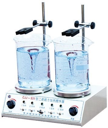 CJJ-931二联磁力加热搅拌器的图片