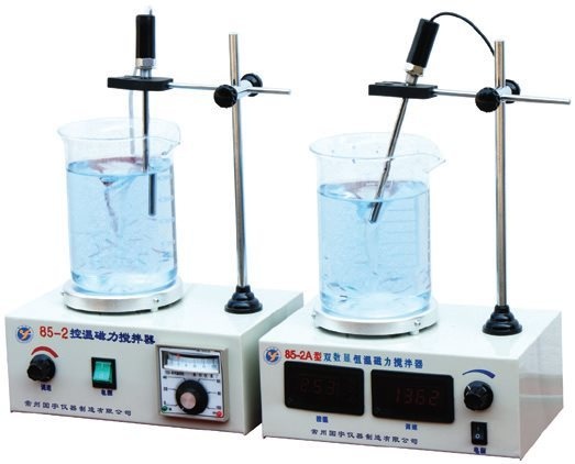 85-2A控温磁力双数显搅拌器的图片