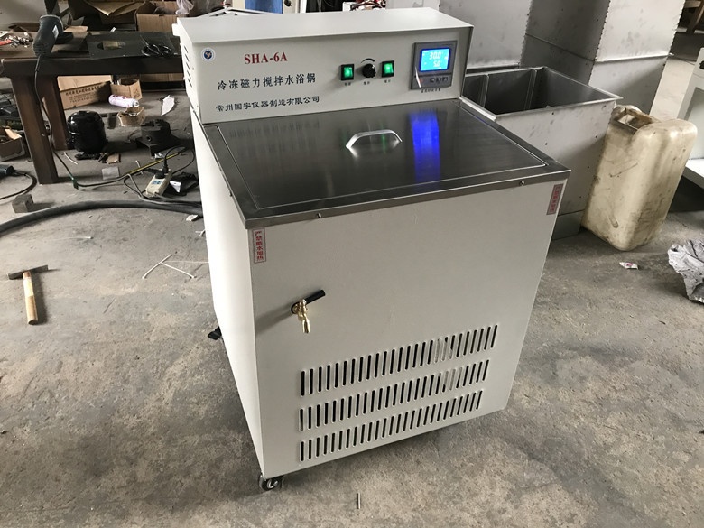 SHA-6A冷冻磁力搅拌水浴锅的图片