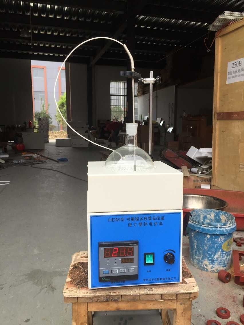 可编程多段数显恒温磁力搅拌电热套的图片