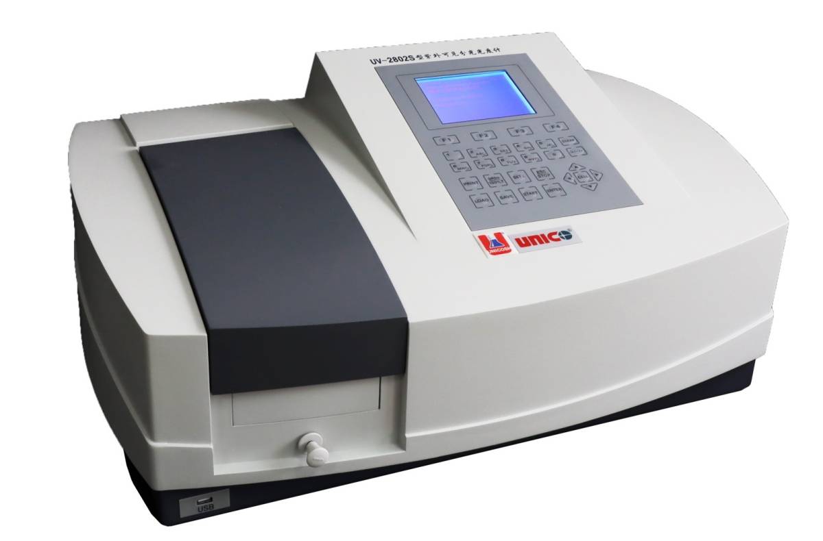 UV-2802S扫描型紫外可见分光光度计(大屏幕LCD显示)的图片