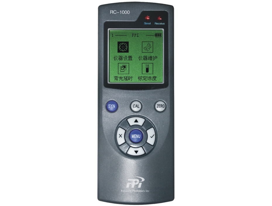 聚光科技RC-1000/2000遥控器的图片