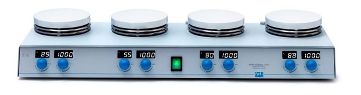 VELP加热磁力搅拌器AM4 Digital PRO的图片