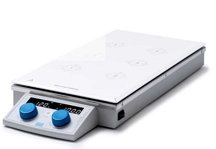 VELP多点位加热磁力搅拌器MULTI-HS 6/15 Digital的图片