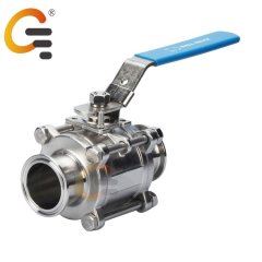 三片式低平台球阀的图片