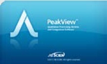 解析质谱谱图数据的软件Sciex PeakView™的图片