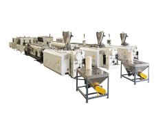 PVC-M/U管材生产线的图片